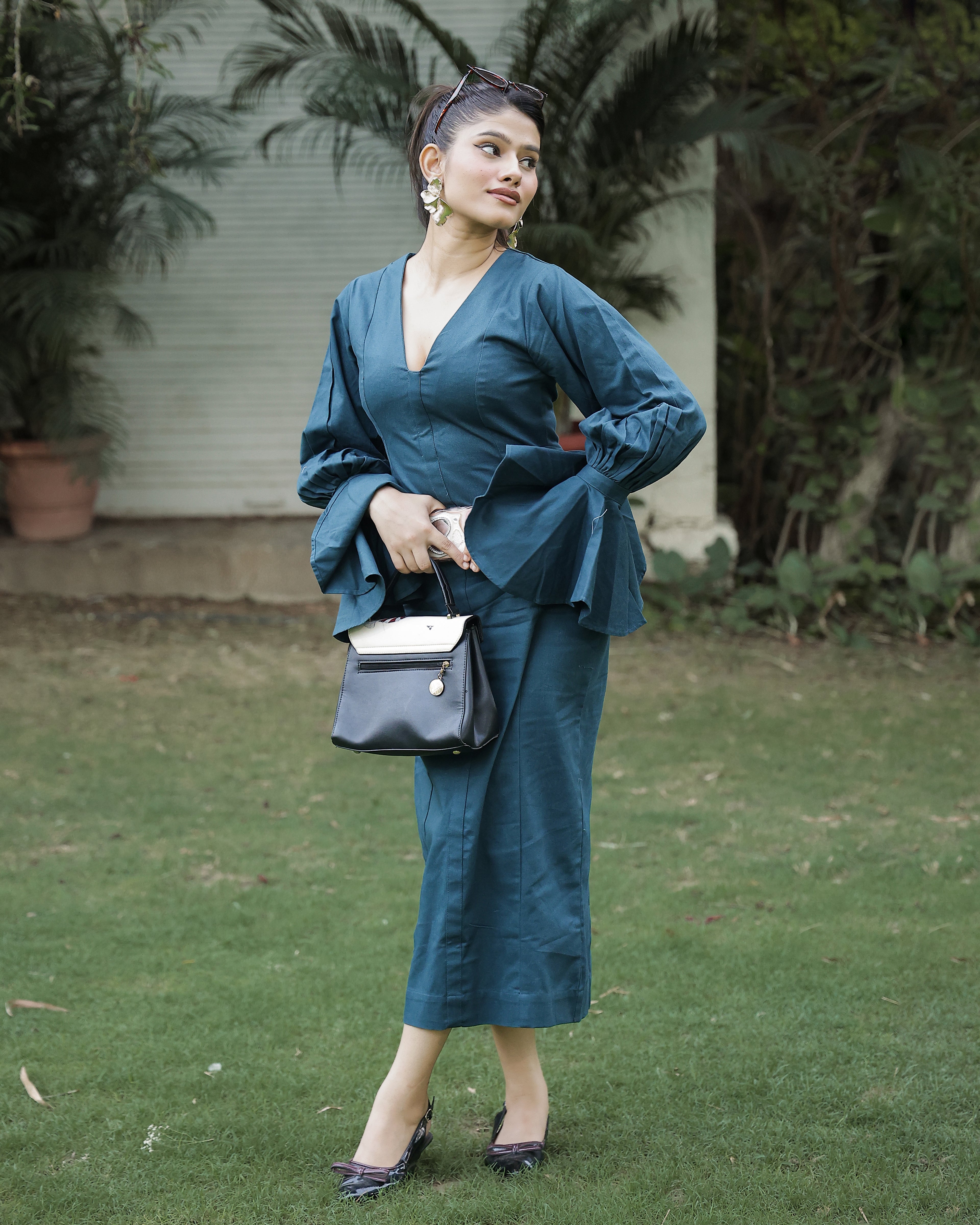 Brie Bishop Sleeve Dress