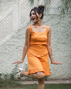 Lily V-Waist Dress