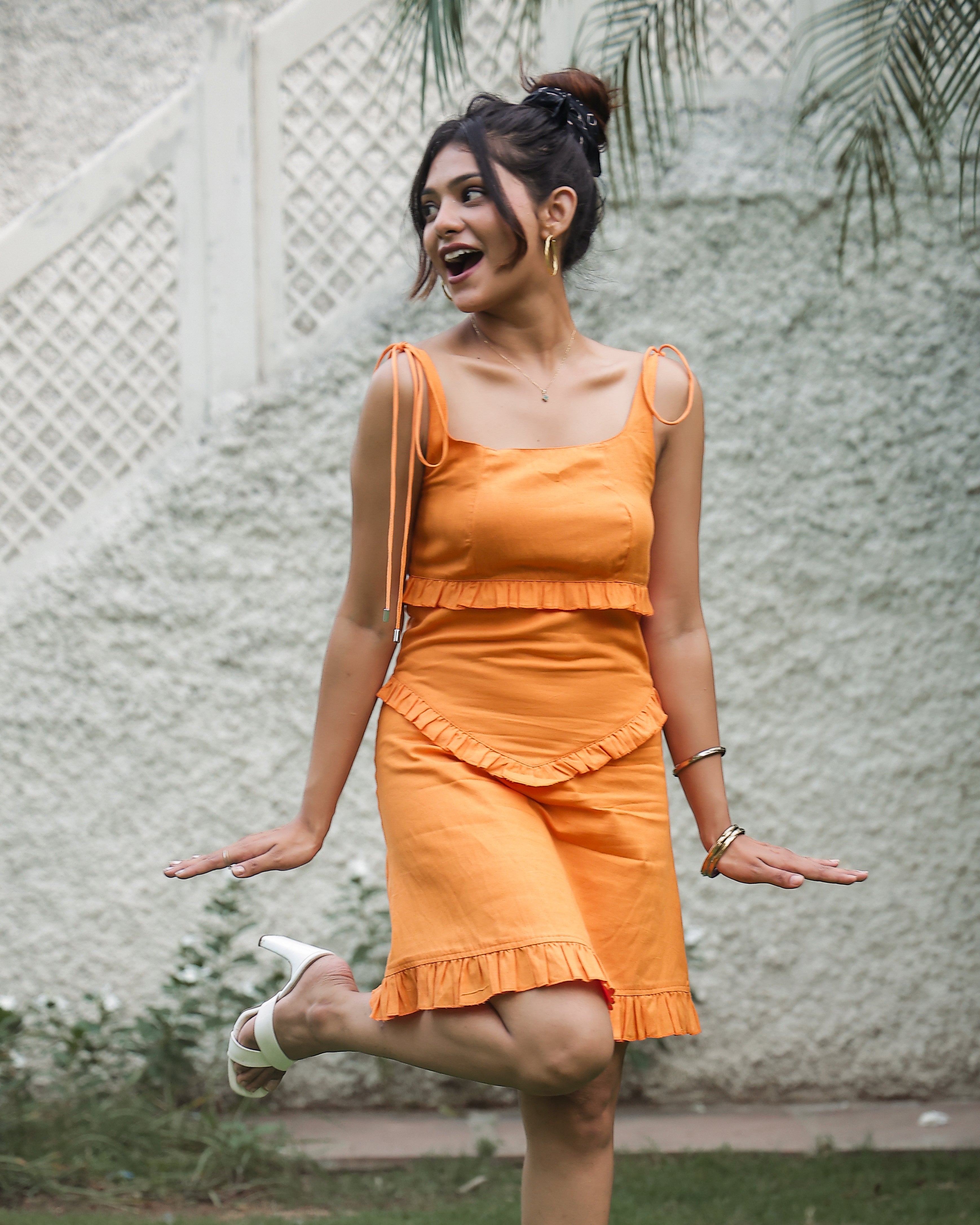 Lily V-Waist Dress