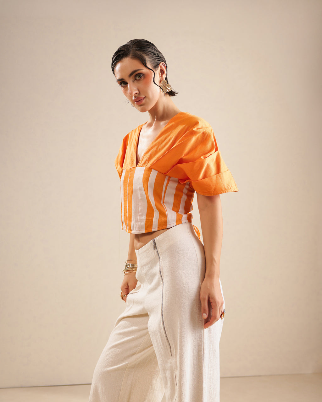 Lucy Flared Sleeve Top
