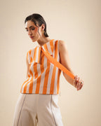 Umi Tie Collared Top