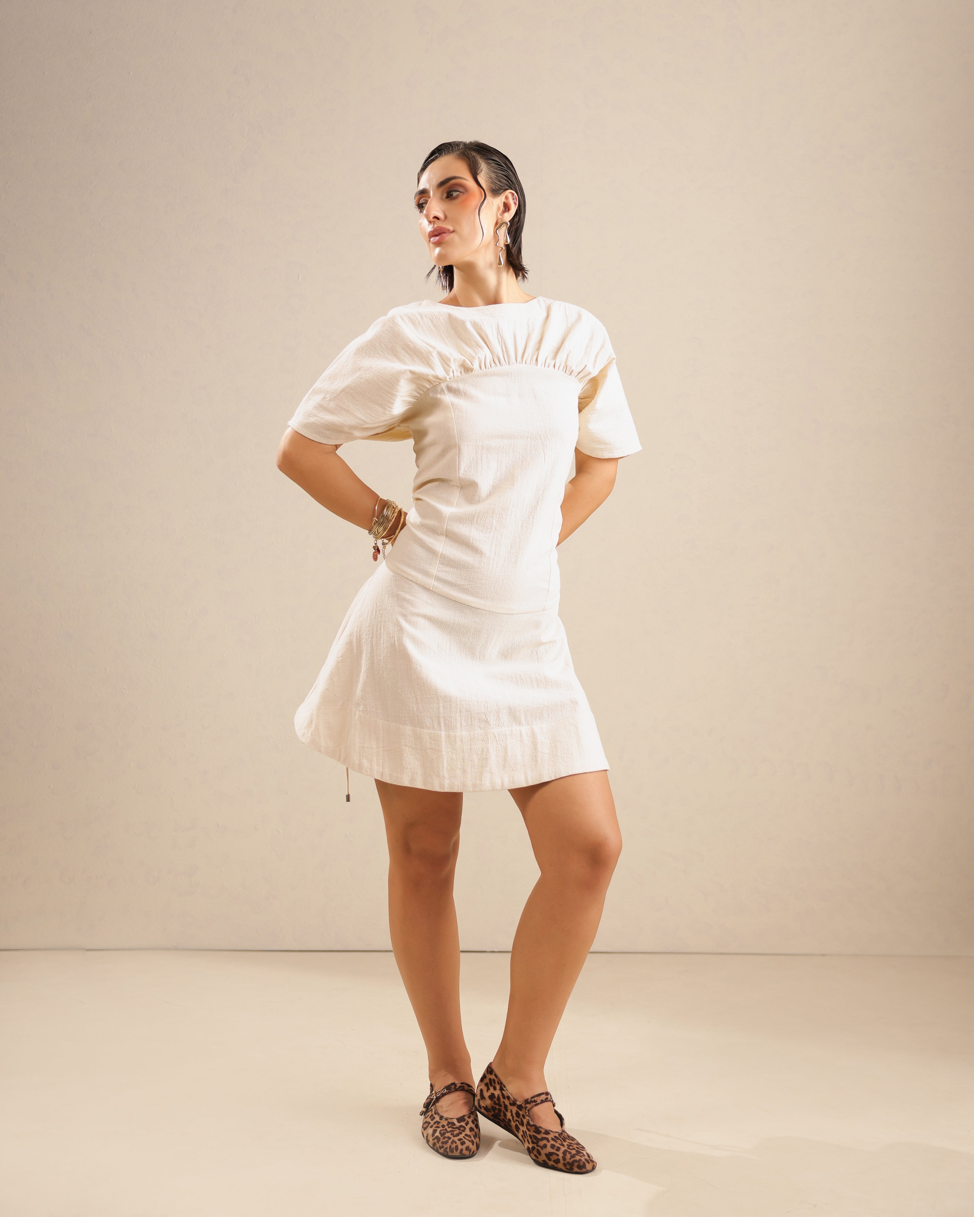 Lizzy High Neck Dress