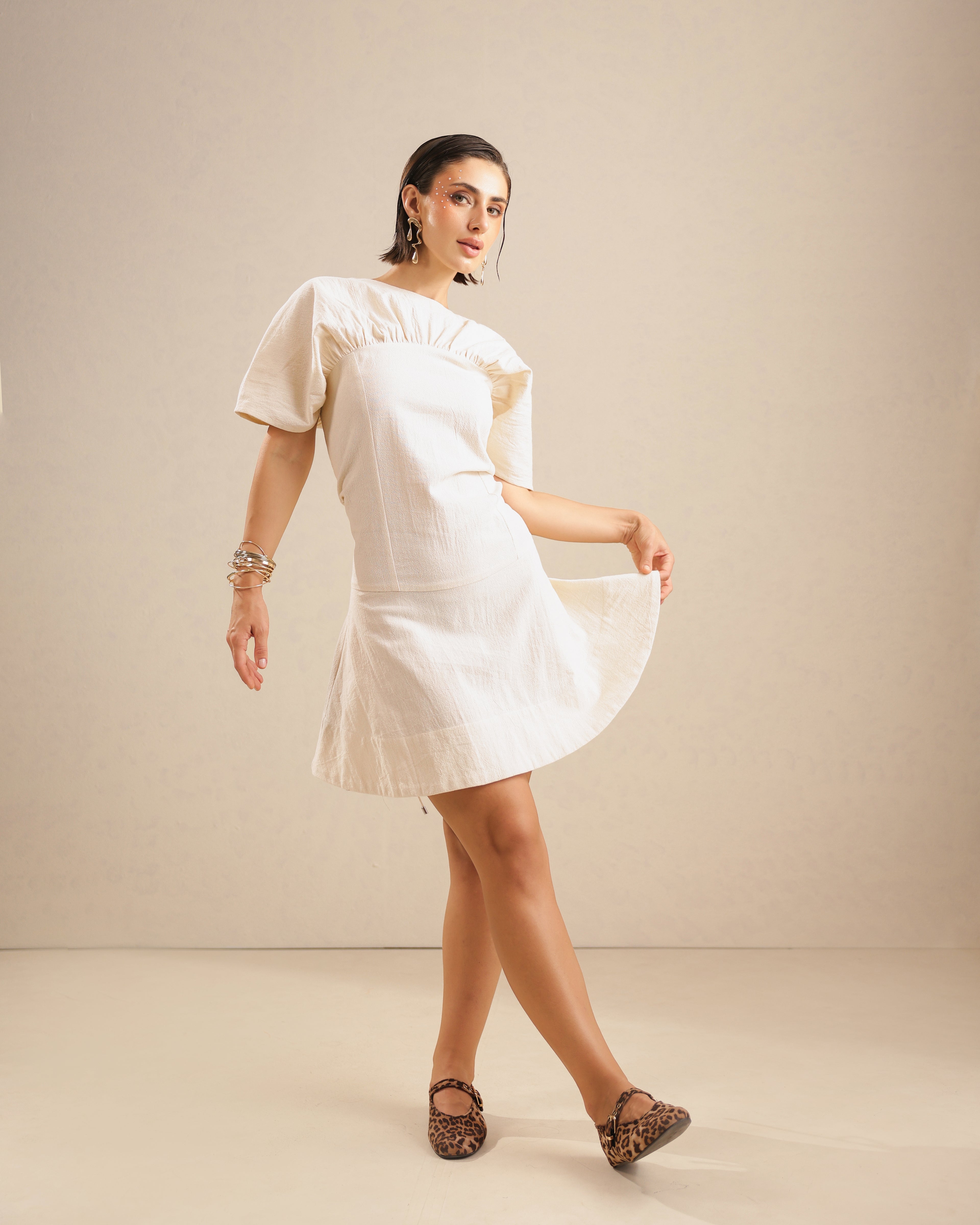 Lizzy High Neck Dress