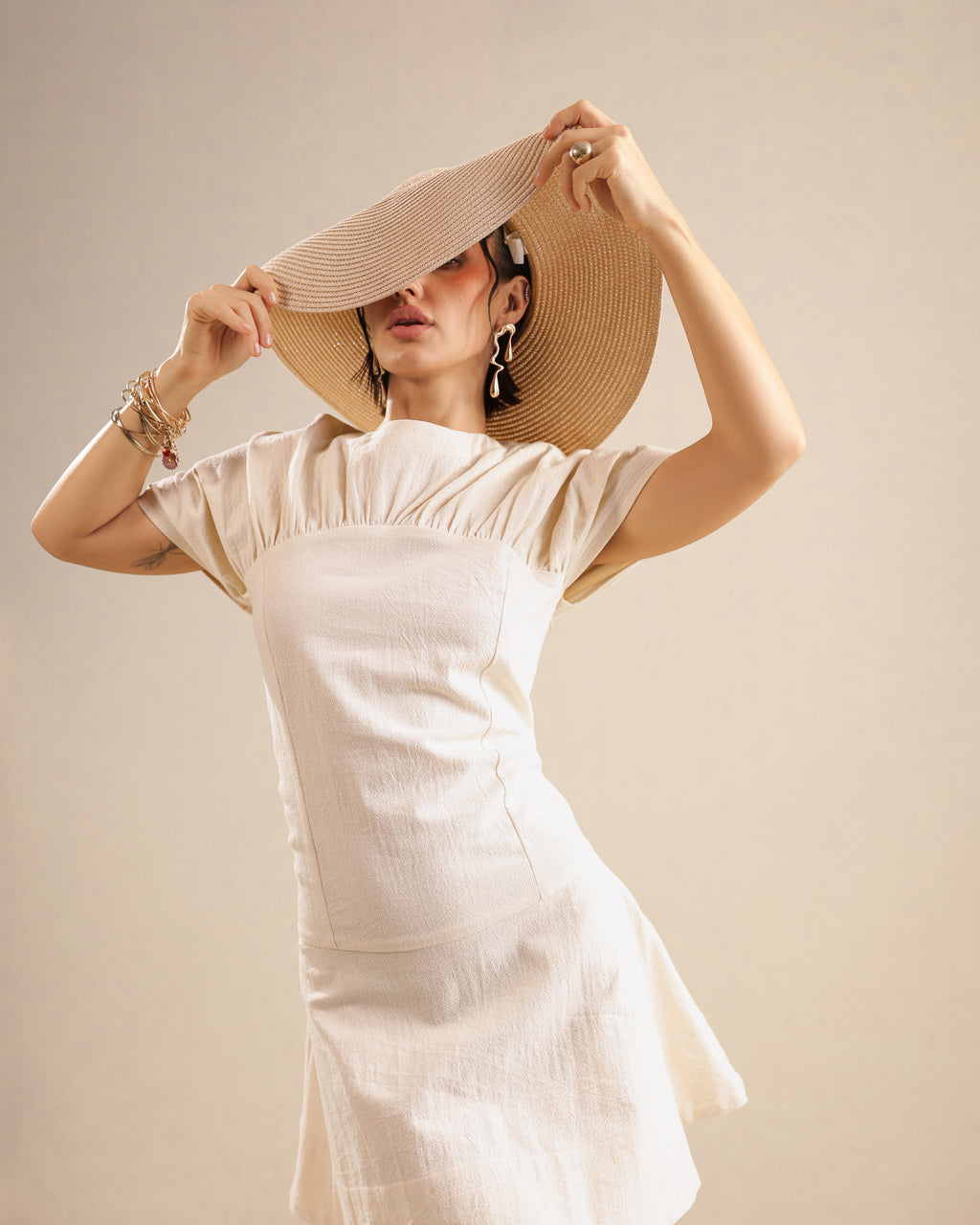 Lizzy High Neck Dress