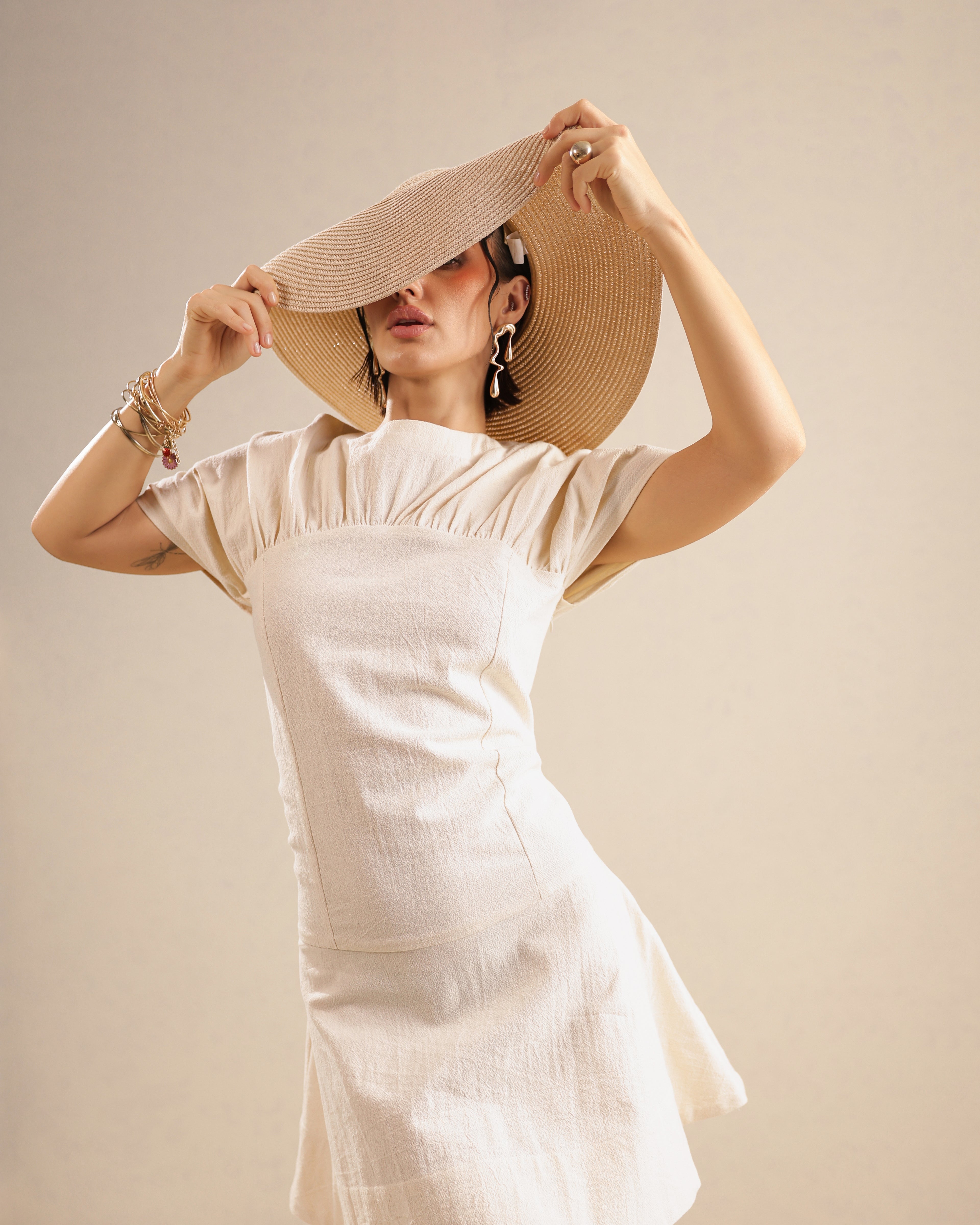 Lizzy High Neck Dress