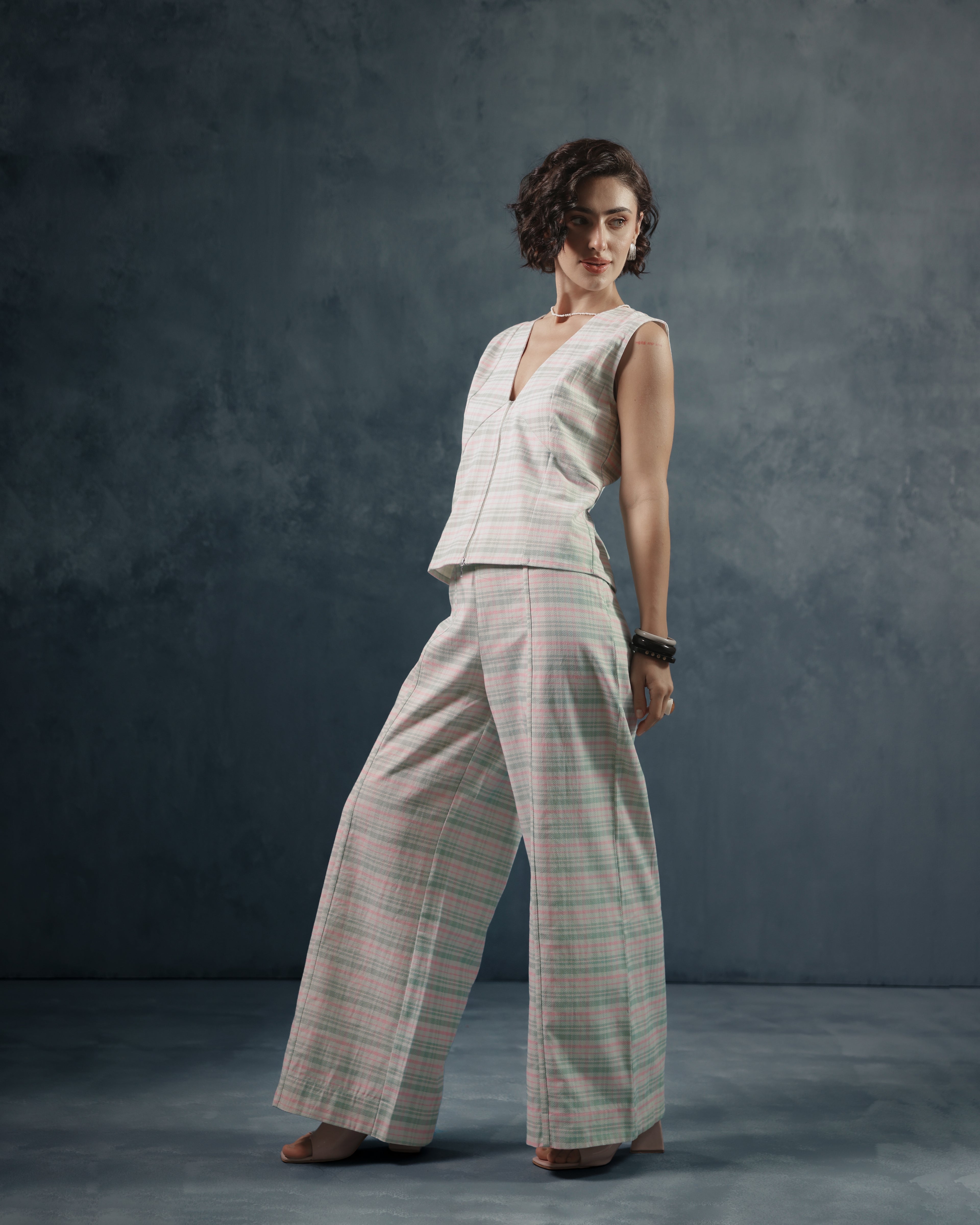 Sydney Checkered Pants
