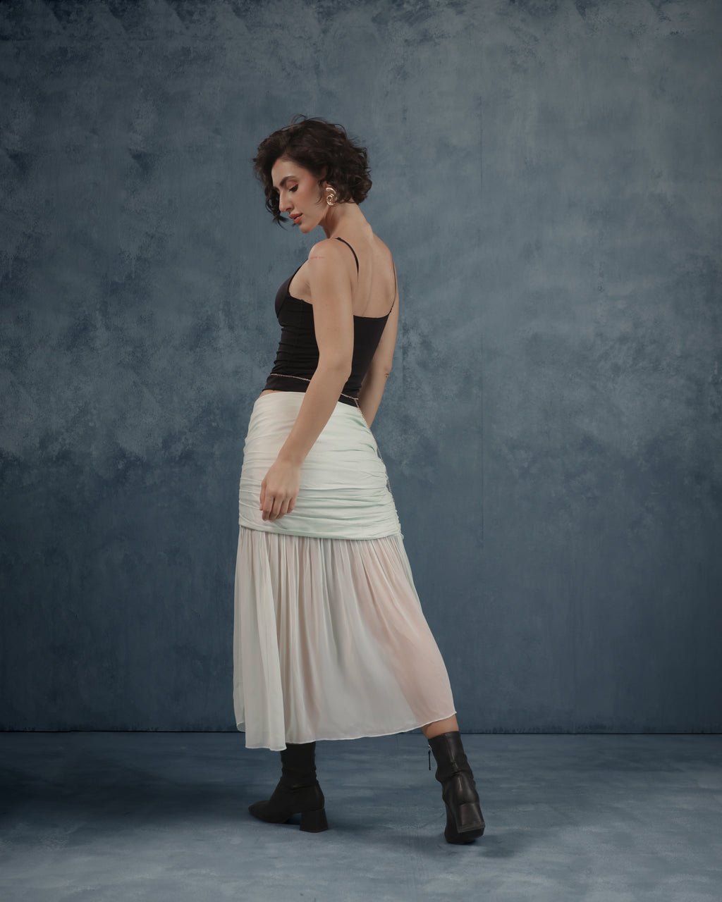 Stacy Draped Skirt