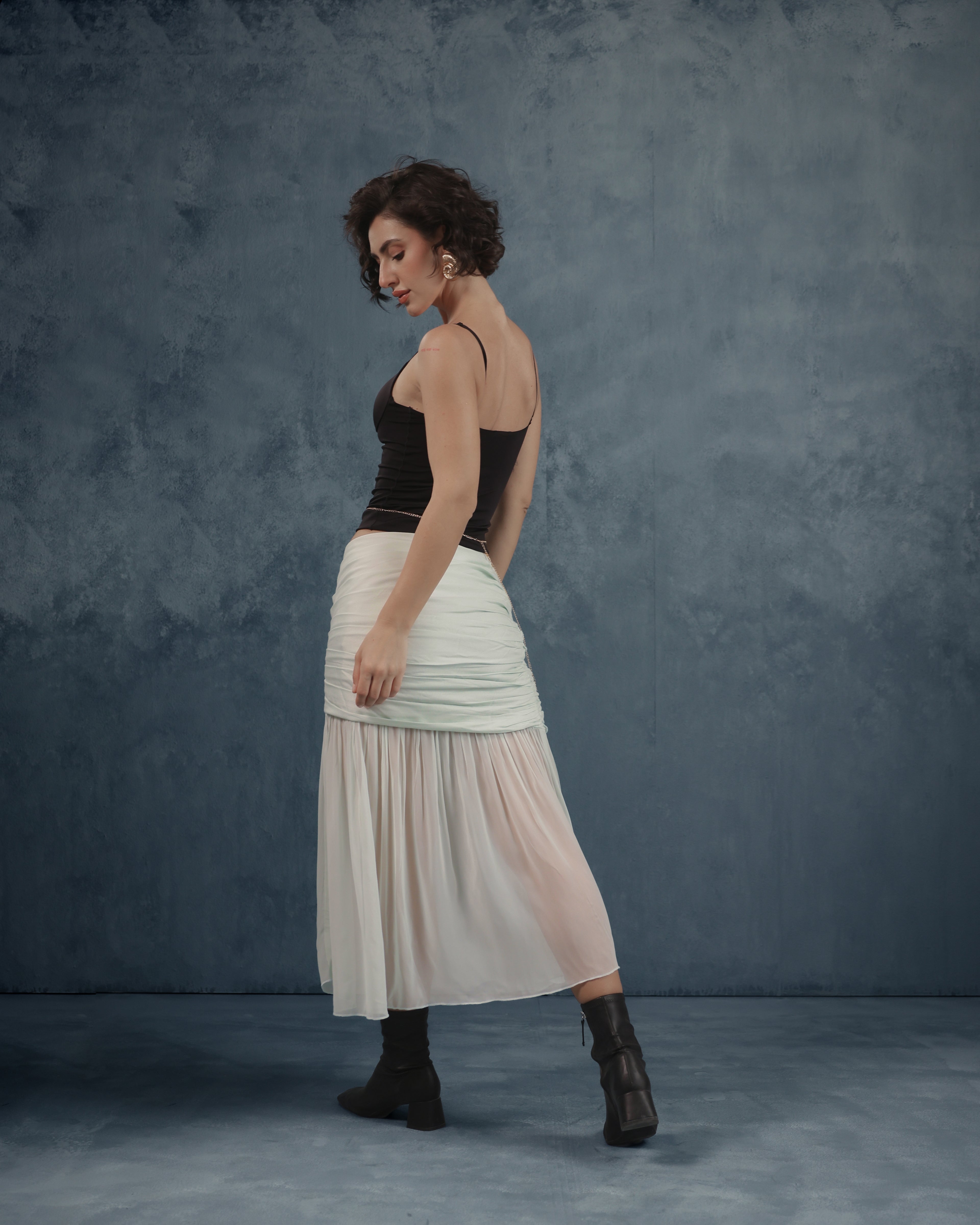 Stacy Draped Skirt