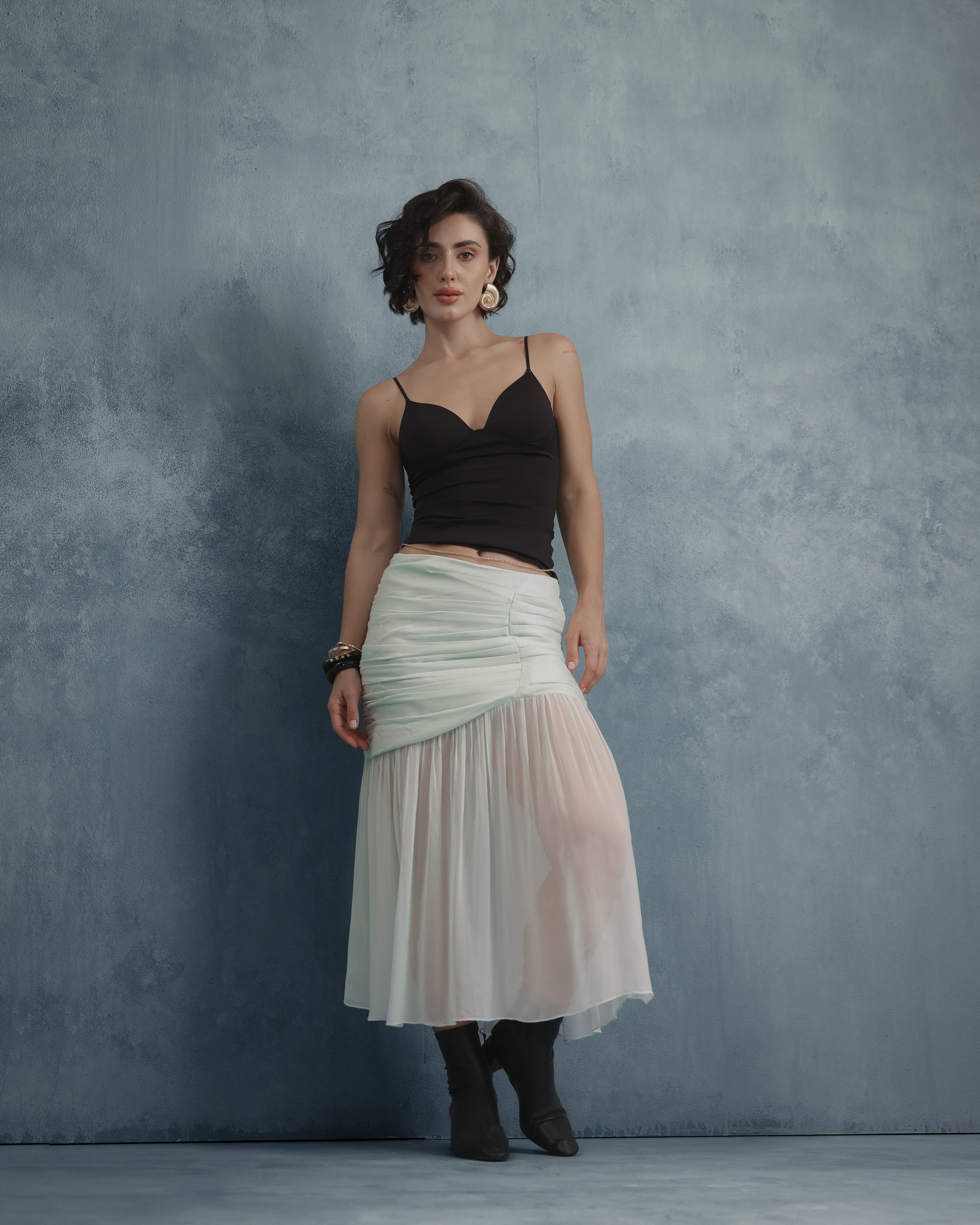 Stacy Draped Skirt
