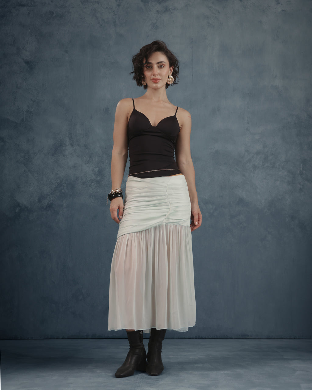 Stacy Draped Skirt