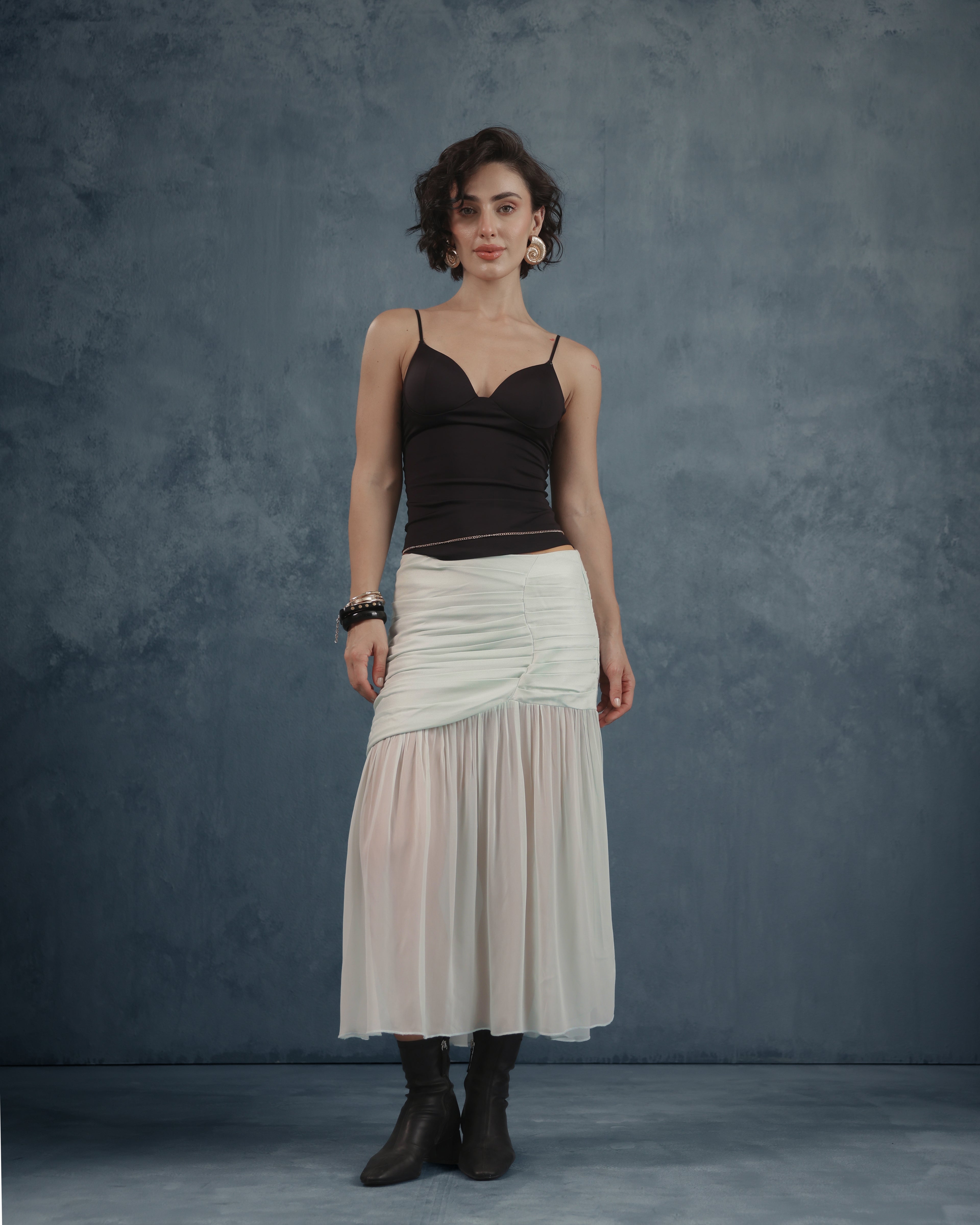 Stacy Draped Skirt