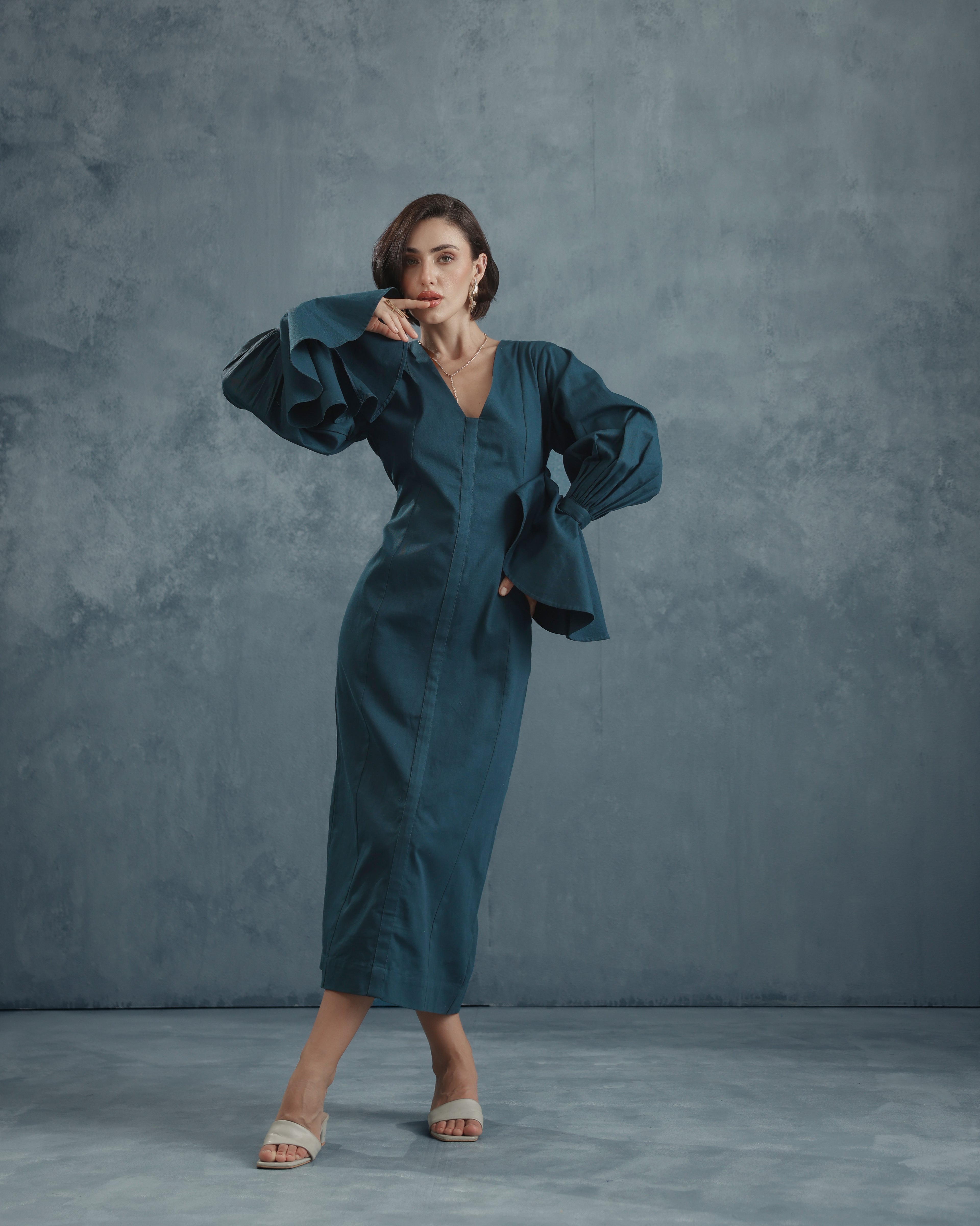Brie Bishop Sleeve Dress