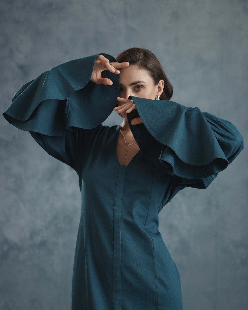 Brie Bishop Sleeve Dress