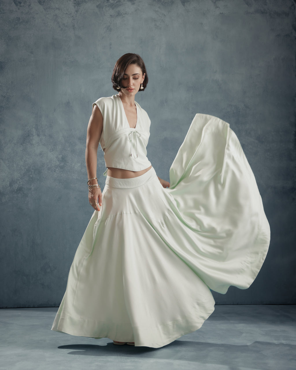 Meera High-Low Skirt
