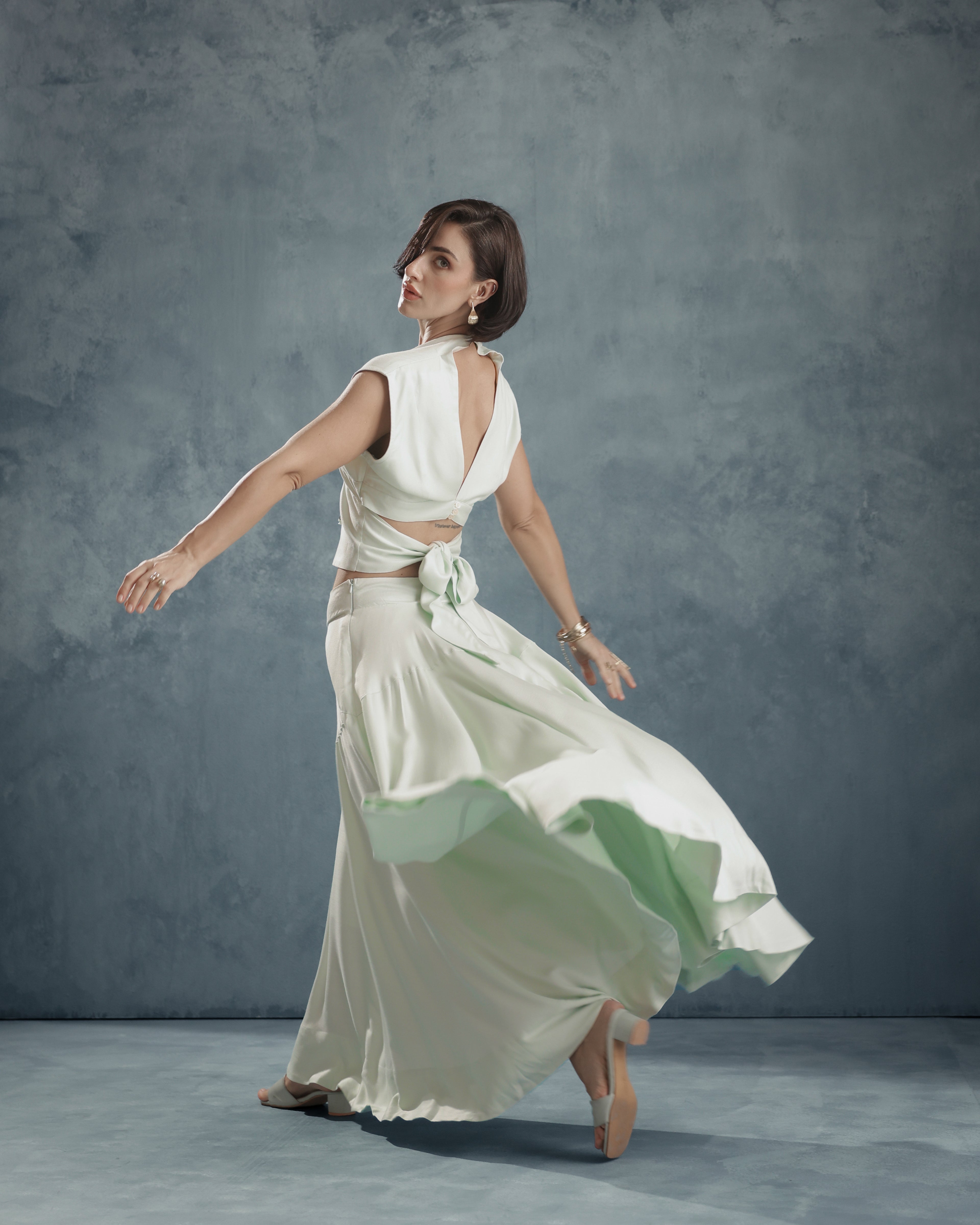 Meera High-Low Skirt