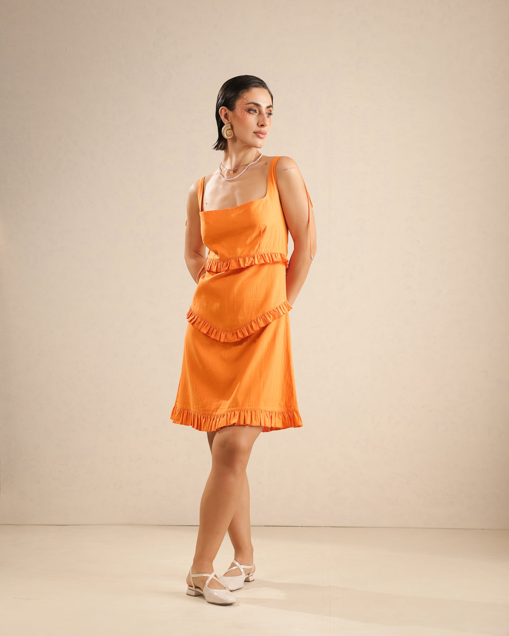 Lily V-Waist Dress
