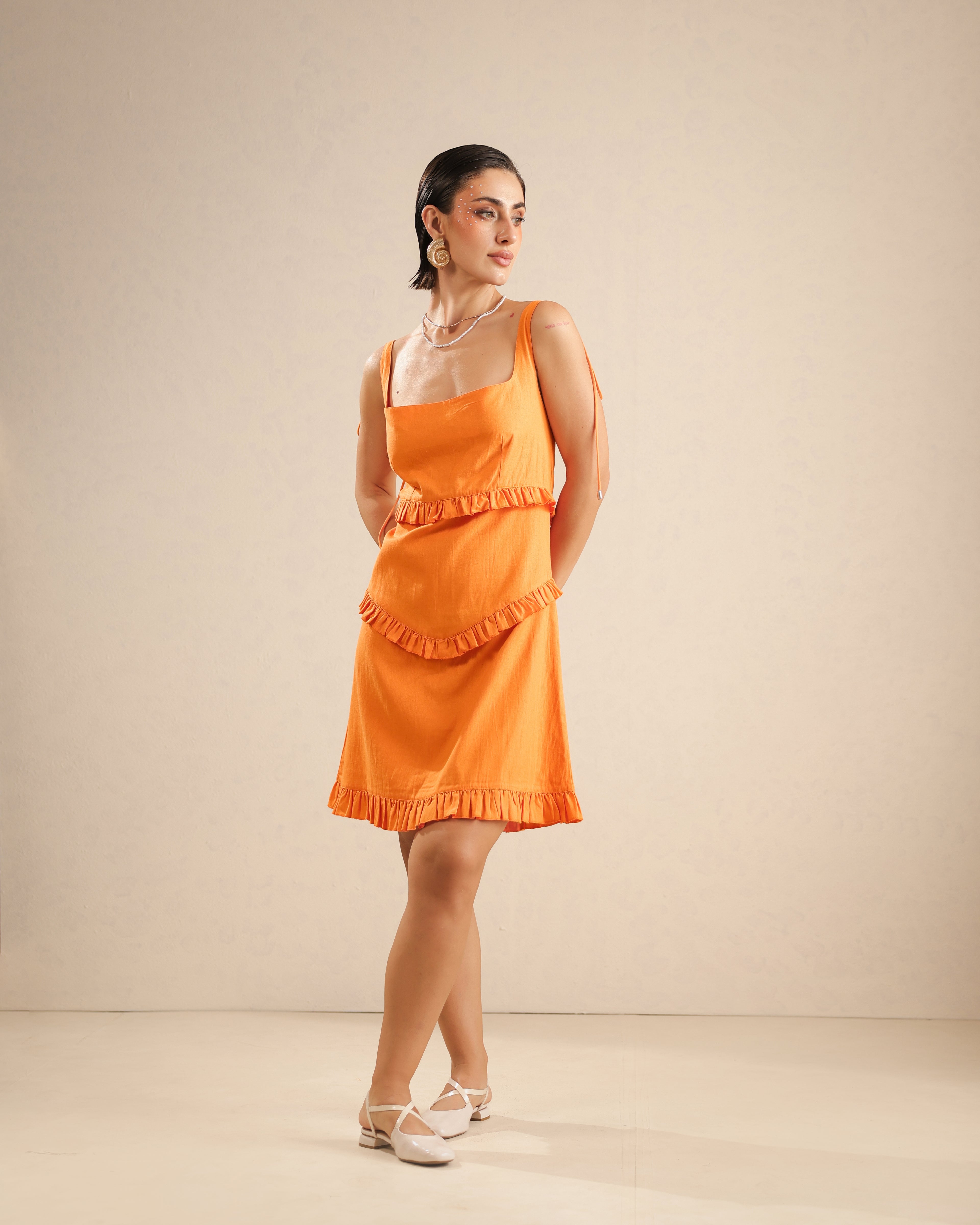 Lily V-Waist Dress