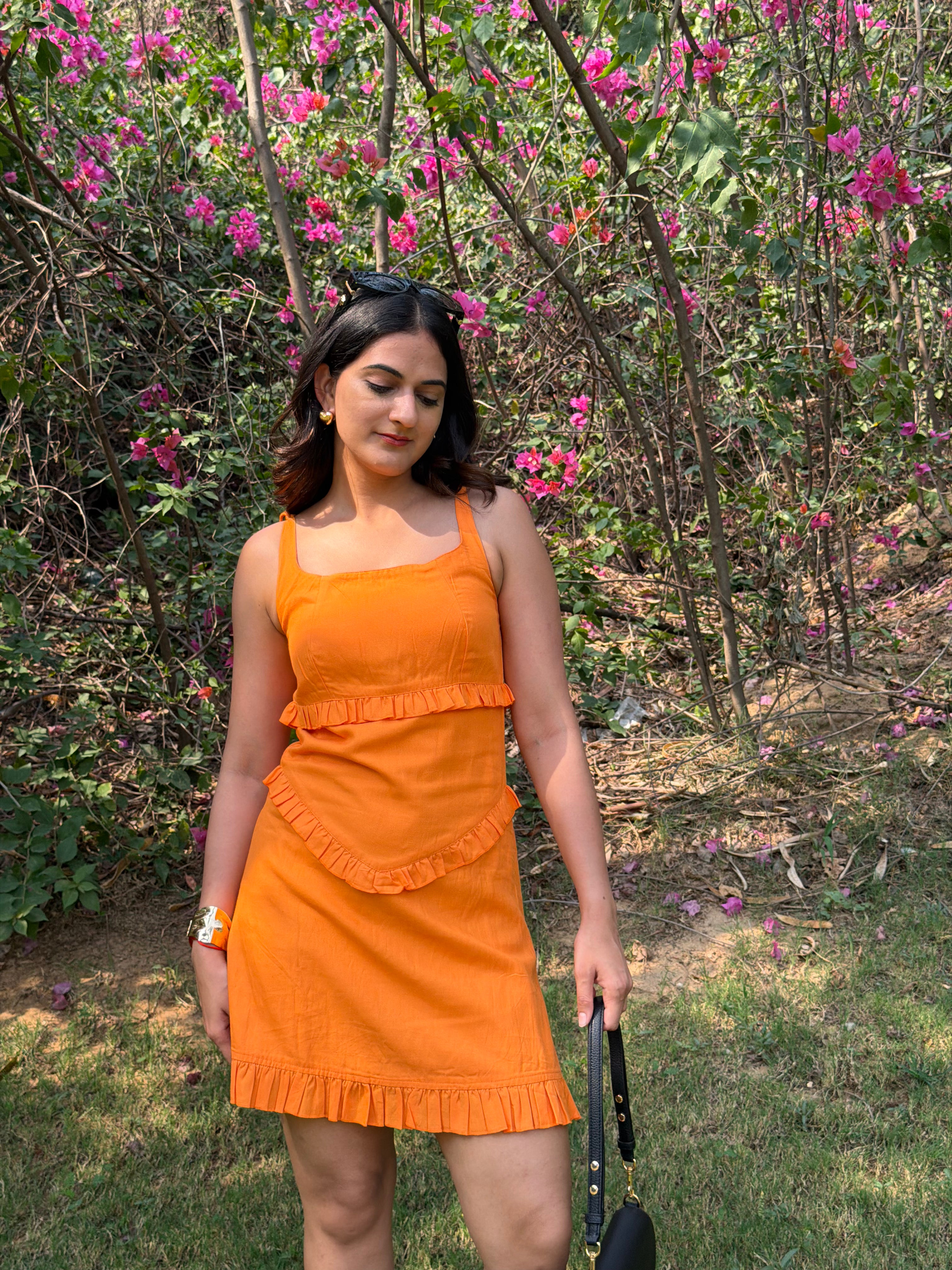 Lily V-Waist Dress